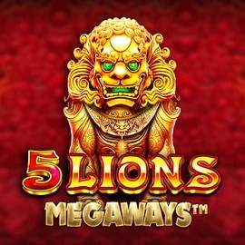 5 Lions Megaways logo by Pragmatic Play Kansino Casino