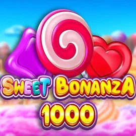 Sweet Bonanza 1000 slot visual from Pragmatic Play available on kansino-casino.com